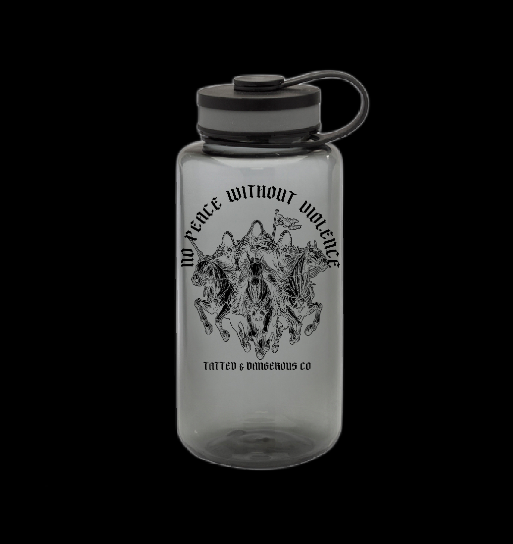No Peace Water Bottle
