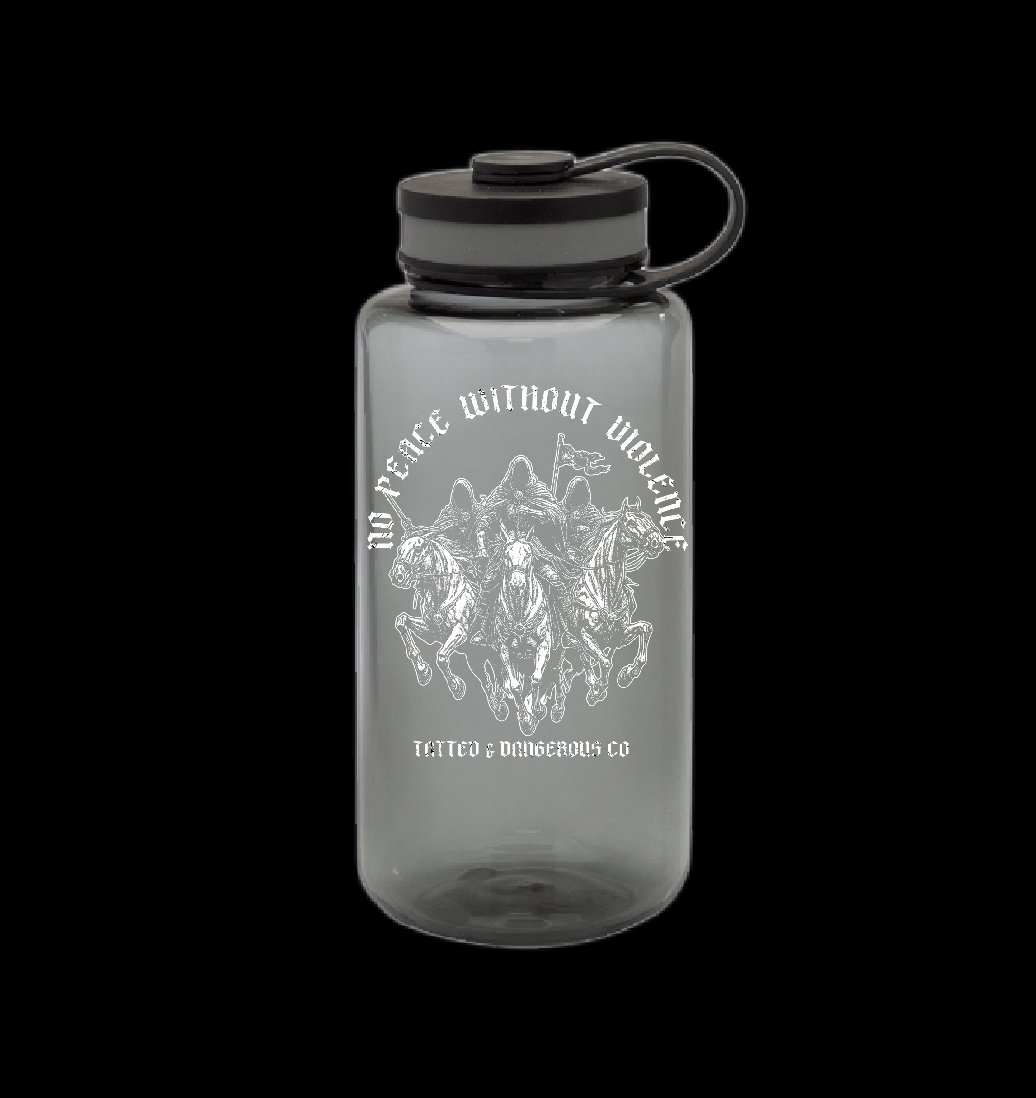 No Peace Water Bottle