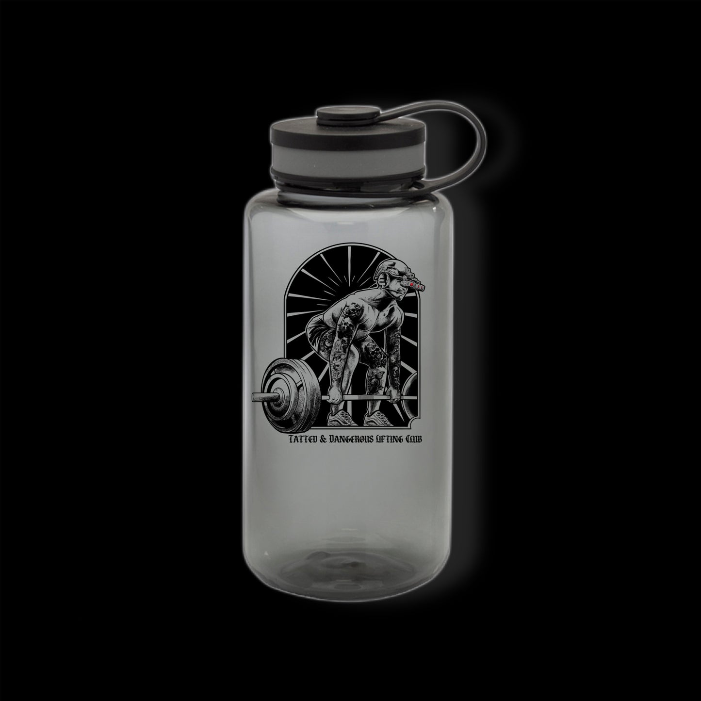 T&D Lifting Club Water Bottle