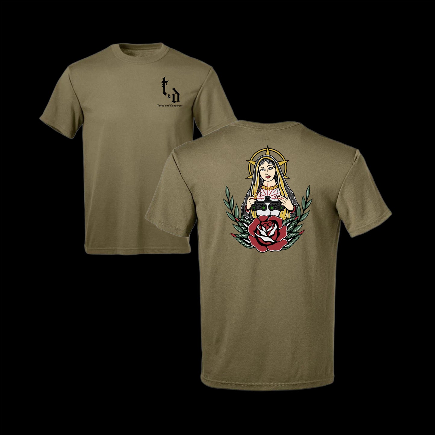 Virgin Mary NVG Tee